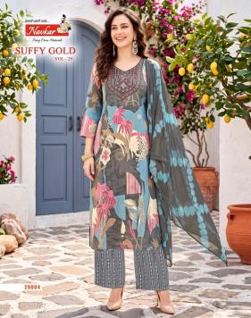 Navkar suffy gold vol 29 kurti dupatta set in wholesale